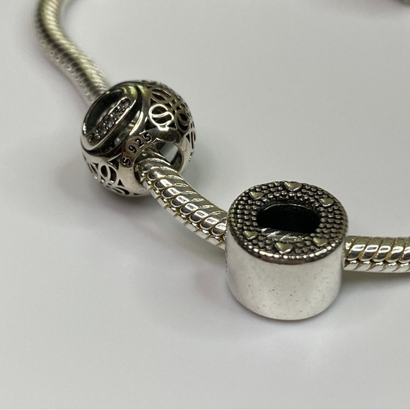 Sterling Silver Letter O Charm - Picture 13 of 13